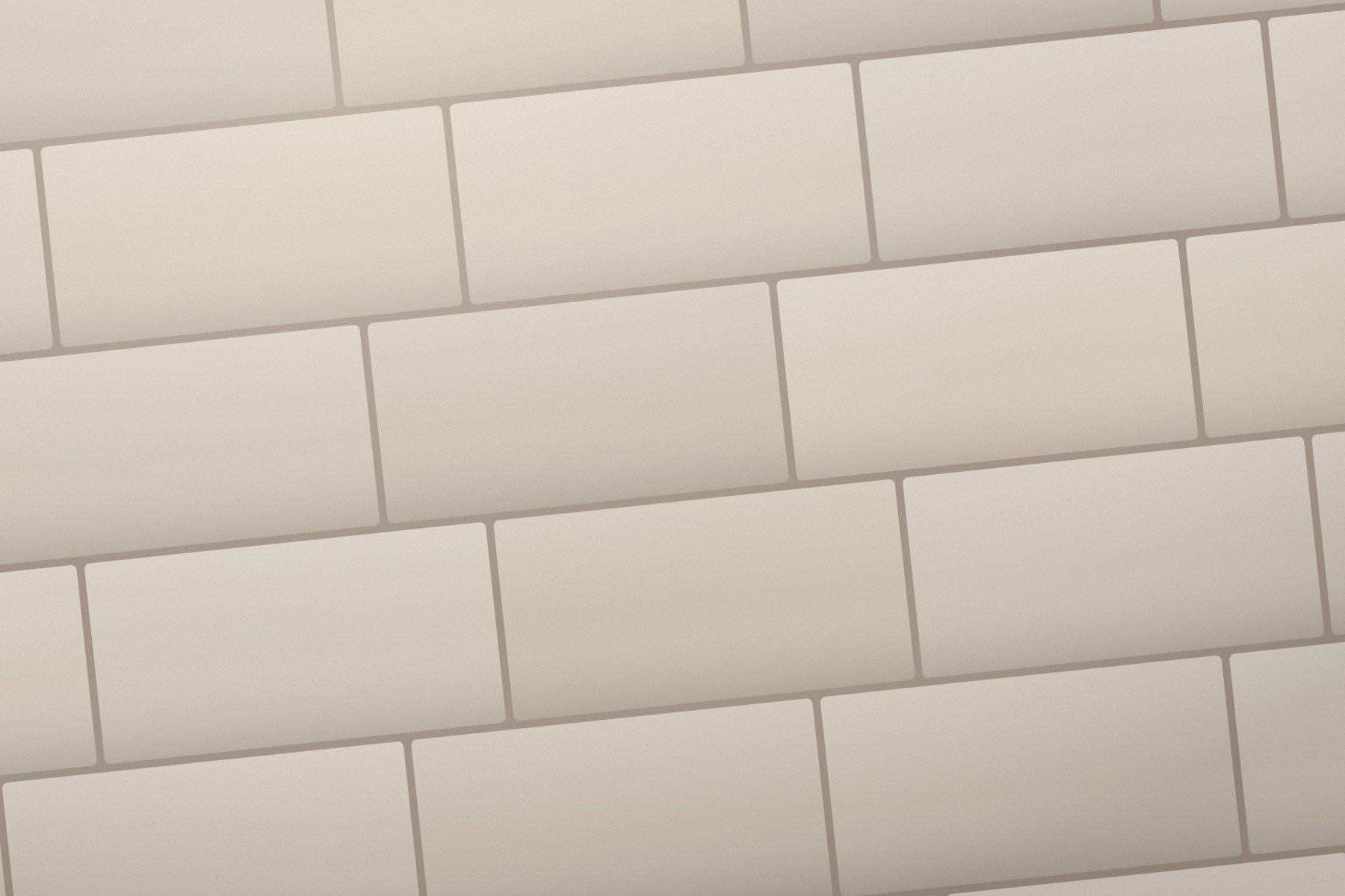 Gereinigte Terrassenplatten
